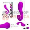 Vibrador anal satinado